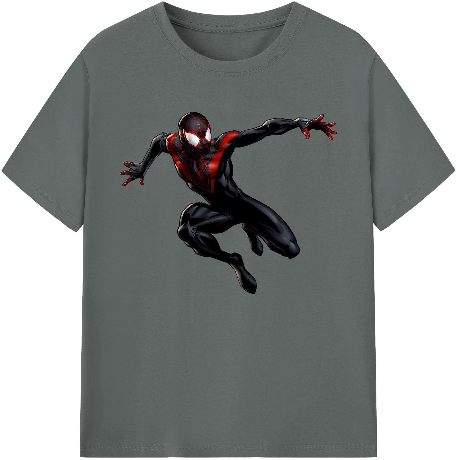 （画像用） Spider Man スパイダーマン 綿100％ メンズ半袖Tシャツ｜肌触りやわらか＆通気性